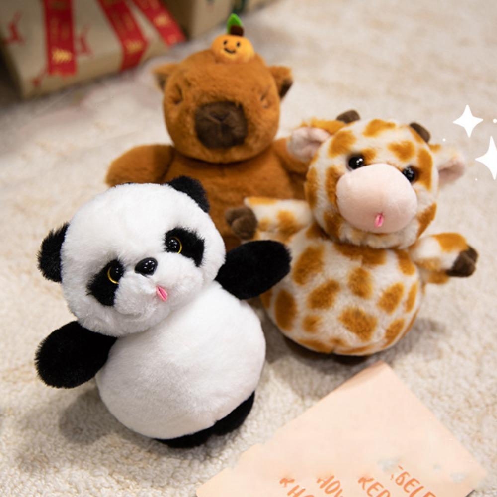 Bear Capybara Plush Keychain Rabbit Plush Toys Small Pendant Animal Doll Keychain  Home Decor