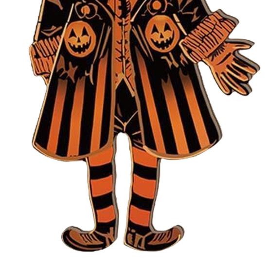 Vintage Halloween Pumpkin Door Sign Spooky Felt Pumpkin Man Hanging Welcome Sign Retro Wall Door Hanger for Farmhouse Home Decor