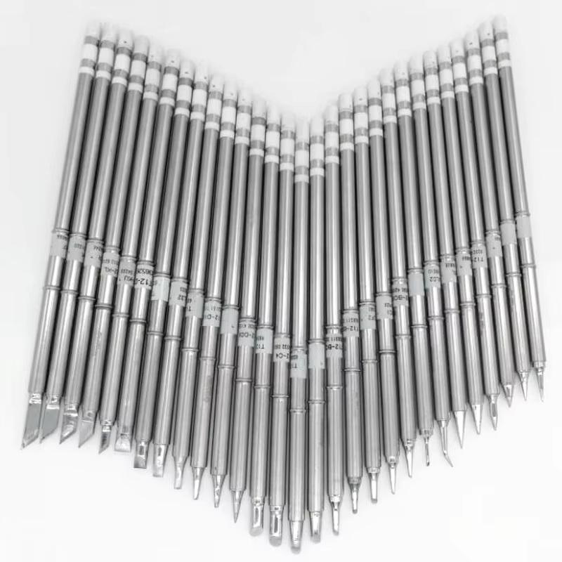 T12 Series Soldering Iron Tip High Accuracy Multi-use Replacement Fit for Hakko FX951 Electric Soldering Station