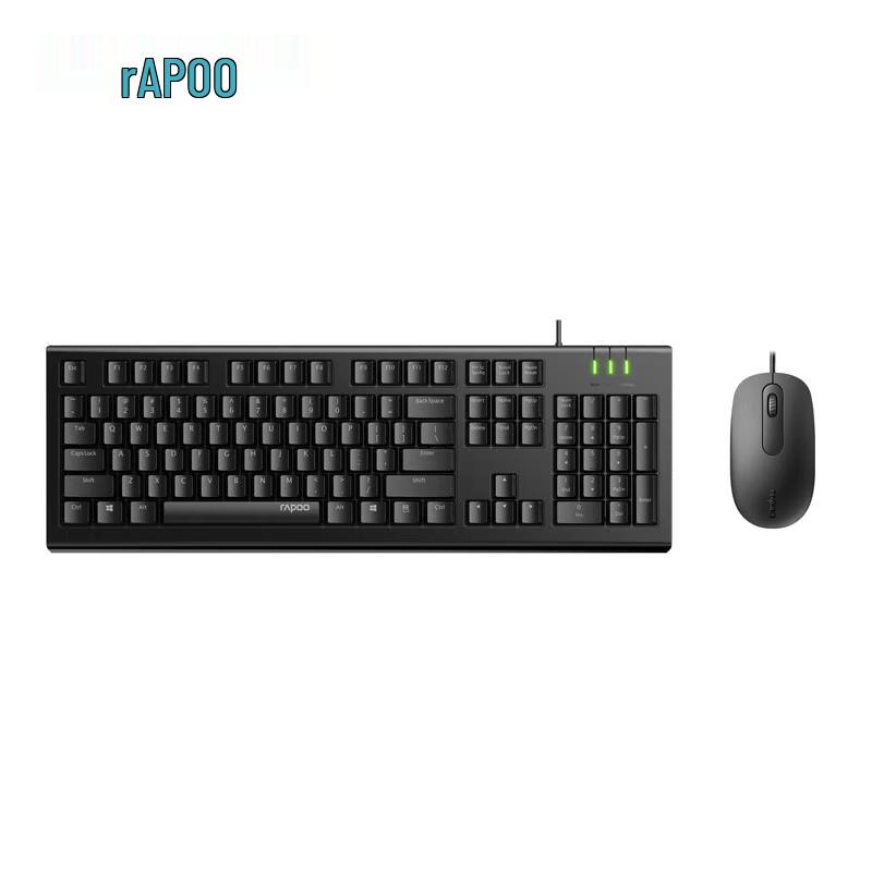 

Rapoo X120PRO Wired Silent Keyboard and Mouse Combo