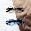 Yi'ai Bestseller: European-American Eyeglass-Shaped Acrylic Brooch - Unique Style Corsage Accessory