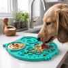 Silicone Lick Slow Feeder for Dogs and Cats with Suction Cup - Pet Bowl Placemat for and Dry Food