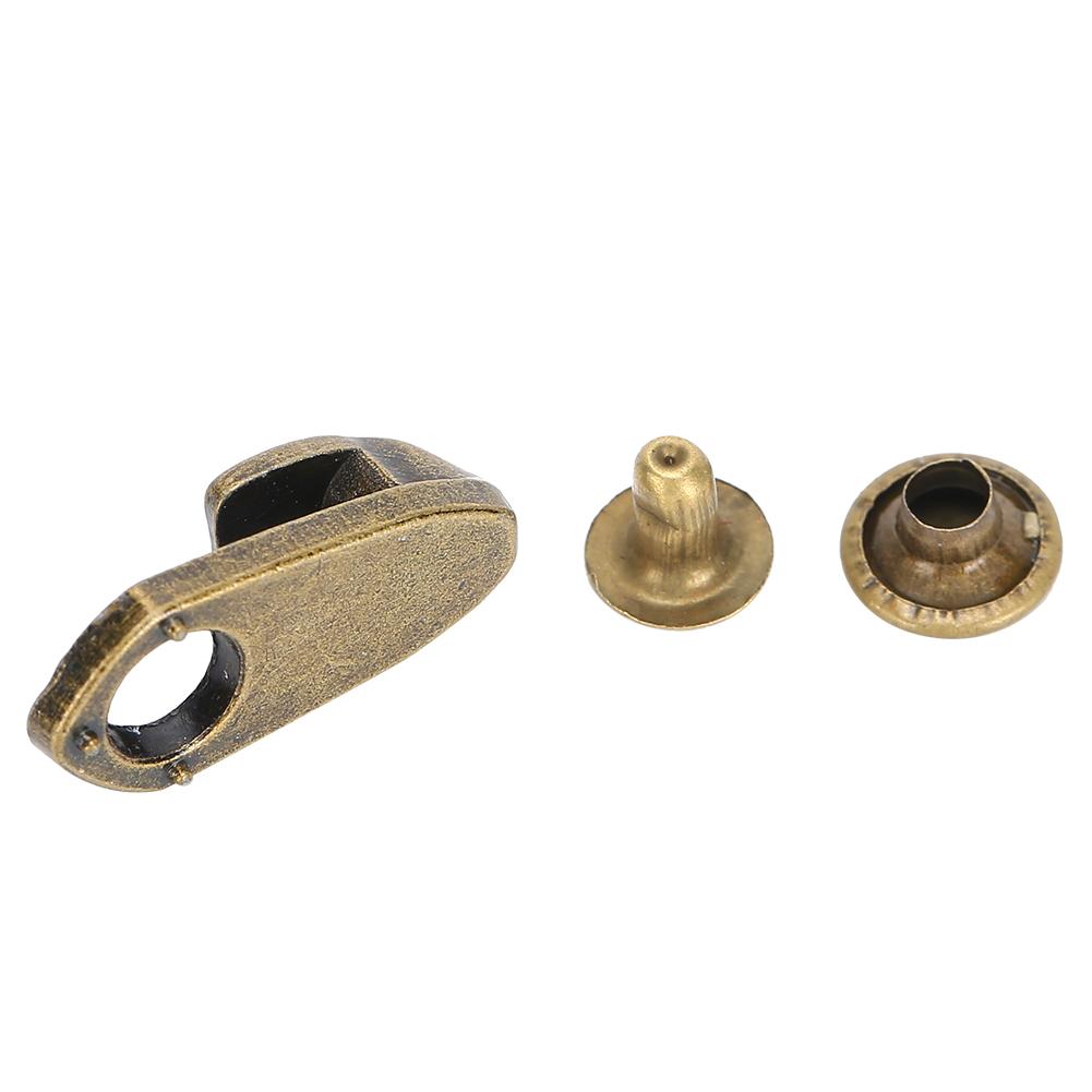 Alloy Boots Hook Rivets with Tape Bronze Hiking Shoes Fastener Piece Clothing Accessories