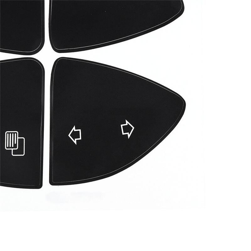 Car Stickers Car Steering Wheel Repair Button Stickers Kit for Mercedes Benz W220 S430 S500 S600 CL500 CL600