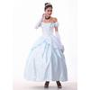 Uniforme da Gioco Cosplay Costume di Cenerentola Rosa Blu Costume da Principessa Costume da Regina di Halloween