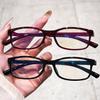 3Pcs Fashion Simple Reading Glasses Full Frame Clear Lens Glasses For Women Men Casual