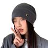 Autumn and Winter Hats, Women's Headgear, Big Head Circumference, Small Face, Cold Hat, Retro Versatile Stacking Hat