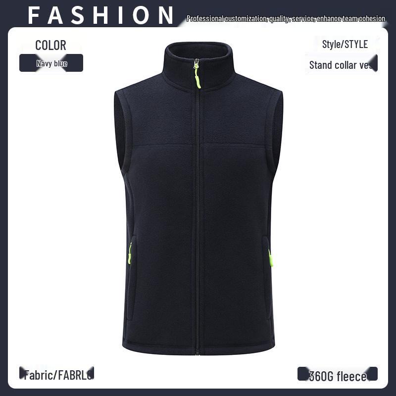 DJI Custom Logo Polar Fleece Vest - Winter Corporate Team Workwear Vest