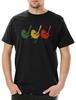 Reggae Birds Herren T-Shirt Rastafari Jah Irie Zion Reggae Babylon Haile
