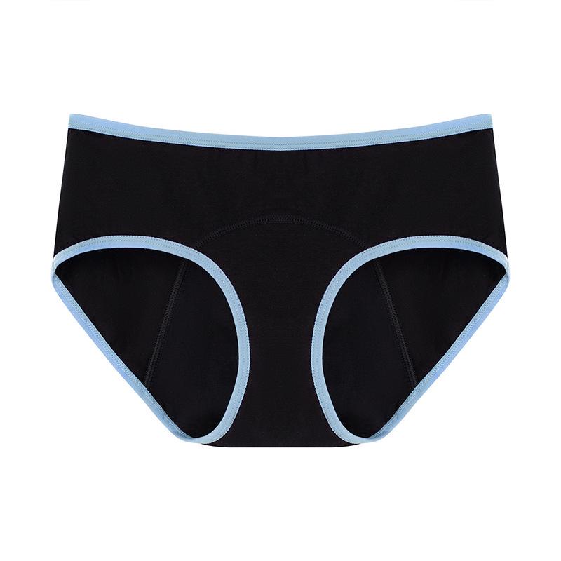 

Трансграничное женское менструальное белье с защитой от протекания, впитываемость 60 мл, низкая-средняя посадка, четырехслойная защита Extra Large