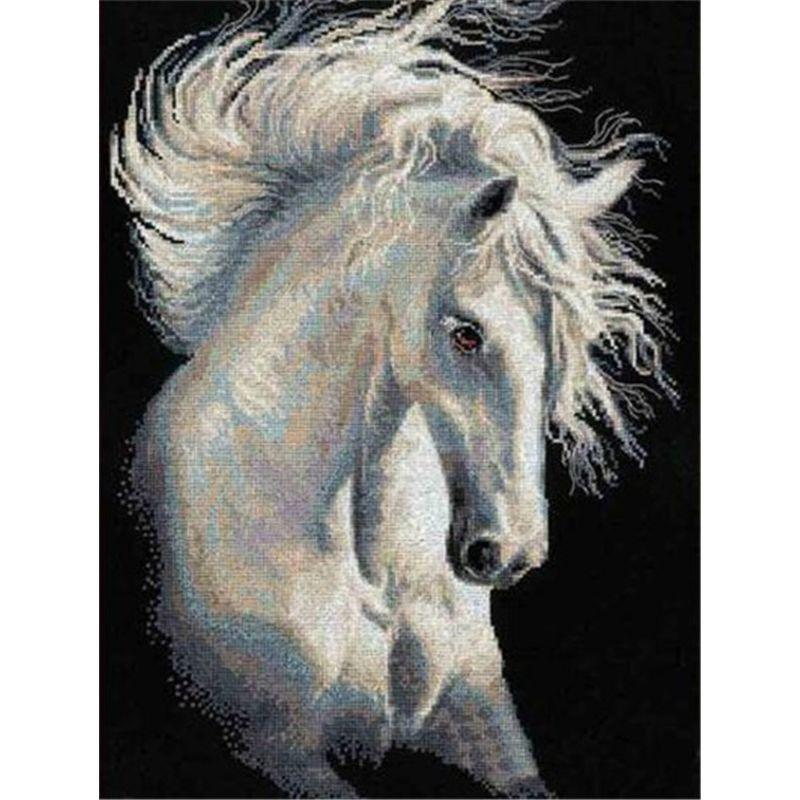 Diamond Painting Horse Full Round Diamond Embroidery Animals Picture 5D Diy Mosaic Rhinestone Home Decoration