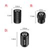 4Pcs Metal Tire Valve Caps Car Tyre Air Stems Cover For Citroen C8 DS3 C6 C3 Vts C4 Saxo C4L C5 C2 Xsara C3-XR Picasso Berlingo