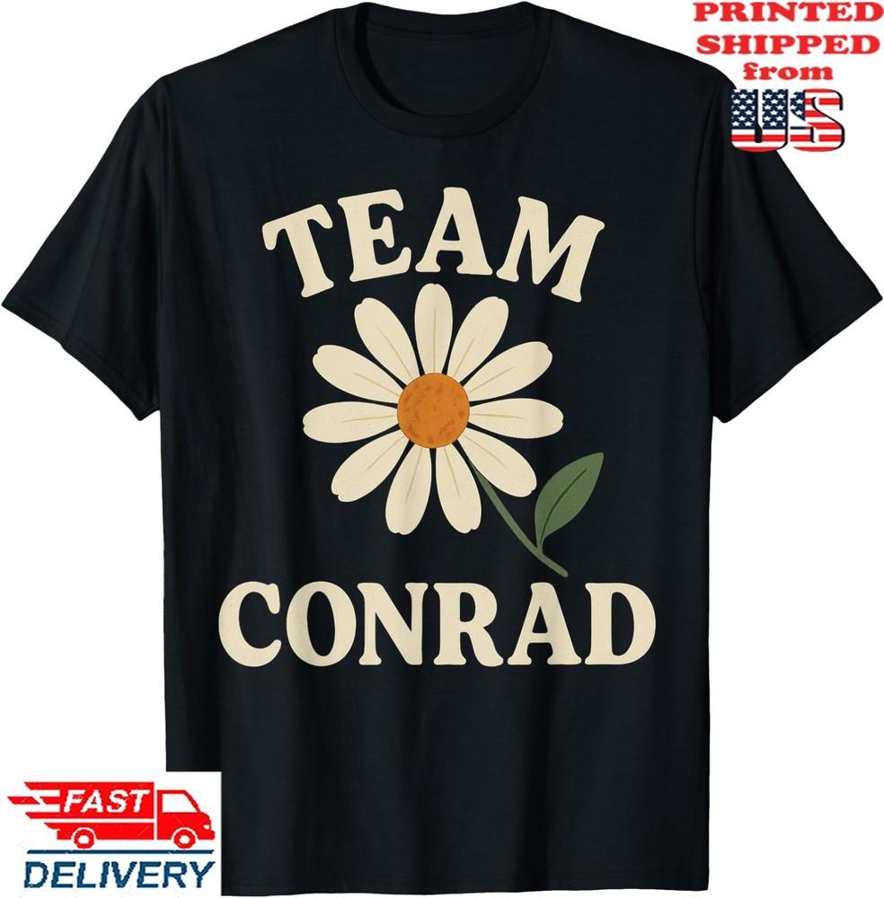 Team Conrad Floral T-Shirt, Unisex Tee Unisex T-Shirt XXL