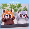 Raccoon Small Endearing Plush Toy Keychain Super Soft And Lovable Decor Animal