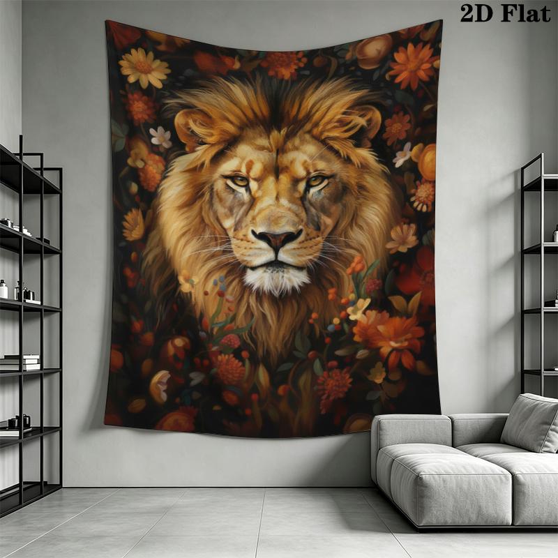 Classical beasts Wall Tapestry Aesthetic Wall Hanging Printed Fabric Blanket Decorative Tapestries for Bedroom Living Room Home Decor