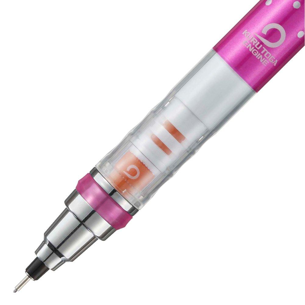 Mitsubishi Pencil Kurutoga Disney Mechanical Pencil, 0.5mm, Pink, M5650DS1P.13