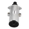 KIMISS European Type 7 Pin Trailer Plug, N Type 7 Pin Round 7 Pole