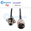 N-Male to N-Female Four-Hole Flange Fixed RG58 Antenna Extension Cable
