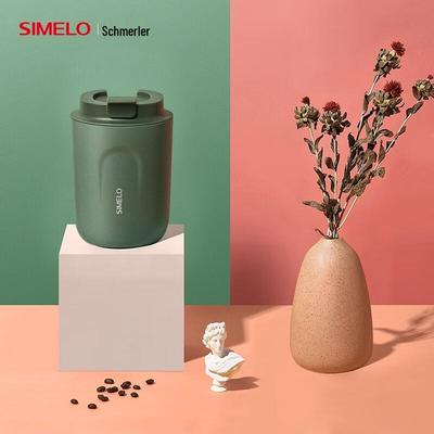 SIMELO 316 Stainless Steel Portable Insulated Coffee Mug