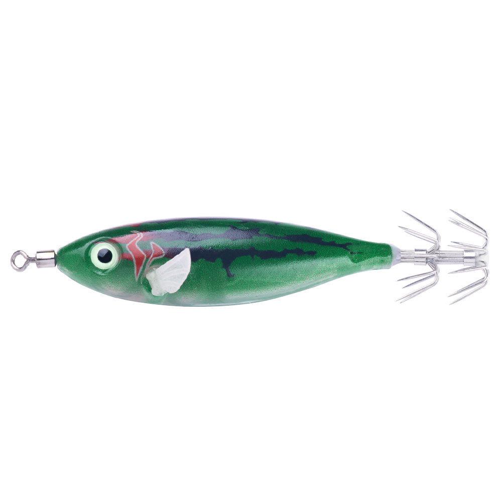 High Sensitivity Luminous Wood Shrimp Fake Bait8CM 6GSquid Hook Octopus Bait Sea Fishing Bass Special for Pike Perch