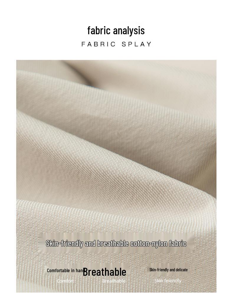 Autumn 2025 Women's High-Waisted Cotton Slimming Straight-Leg Trousers - Chic and Casual Style.