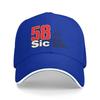 marco simoncelli 58 Baseball Cap Mountaineering Sports Cap Sunhat Sun Hats For Women Unisex's