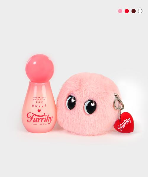 Furriky Silk Shield Hair Mist Glow Belle 90ml Key Ring Set