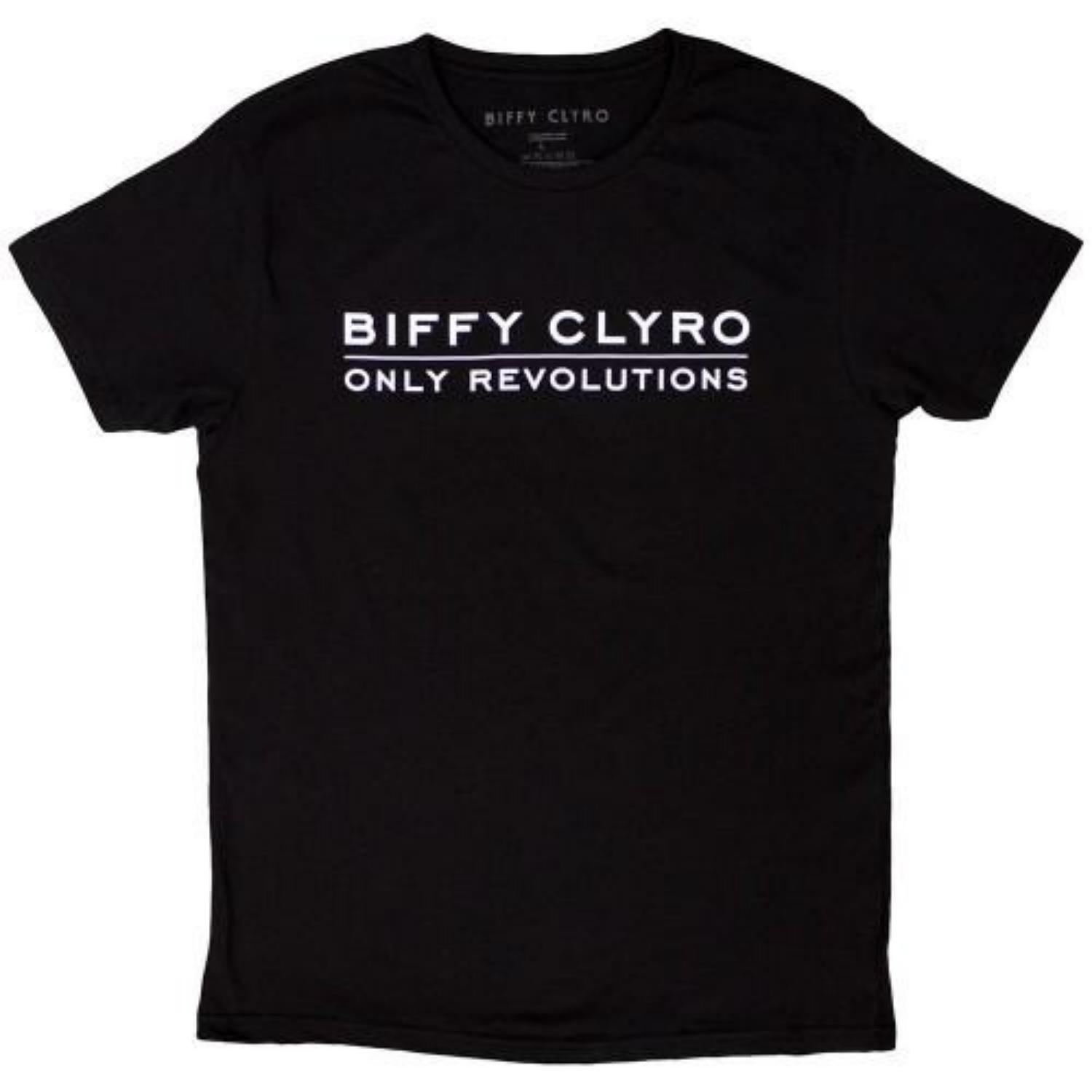 Biffy Clyro Unisex Adult Only Revolutions T-Shirt S чёрный