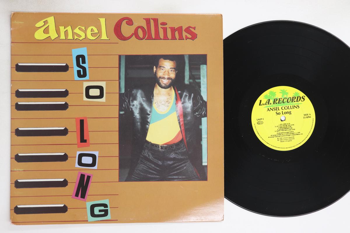 

LP Record ANSEL COLLINS - So Long LALP5 L.A. RECORDS 1990 UK Reggae, Ska & Dub Used