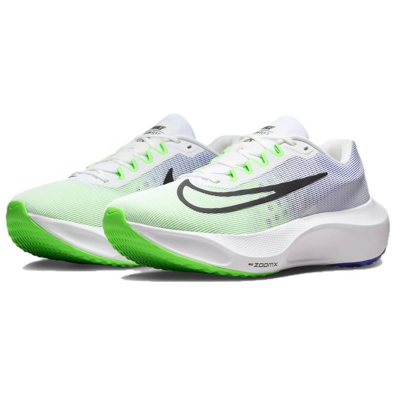 Nike Zoom Fly 5 White Bright Crimson Sneakers Casual DM8968-101
