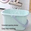 ZISIZ Ekstra Stor Fortykket Rektangulær Plastspand
