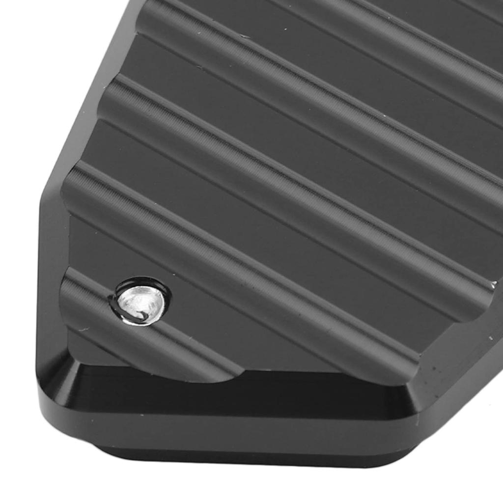 TUORE Foot Pad Support Plate Safety Guarantee Bike Side Stand Plate for S1000RR S1000R 2019-2022 (Black)