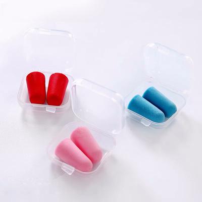 Earplug Box Ear Studs Ring Accessories Jewelry Storage Box Fish Hook Box Mini Box Clear Plastic Square Box