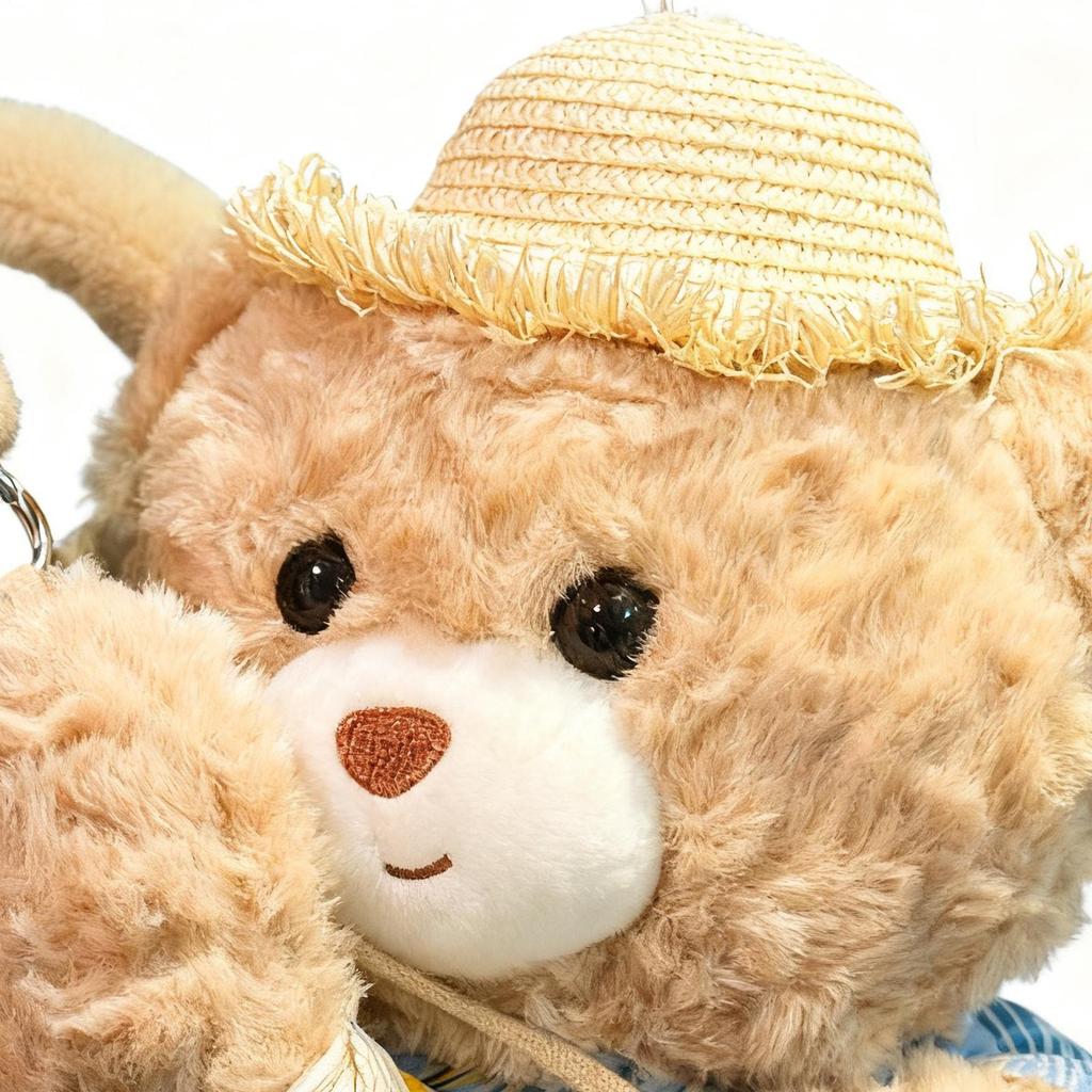 Car Tissue Box Stuffed Bear Auto Napkin Dispenser Stuffed Tissue Holder For SUVs RVs Sedans Trucks Drivers Car Owners Travelers