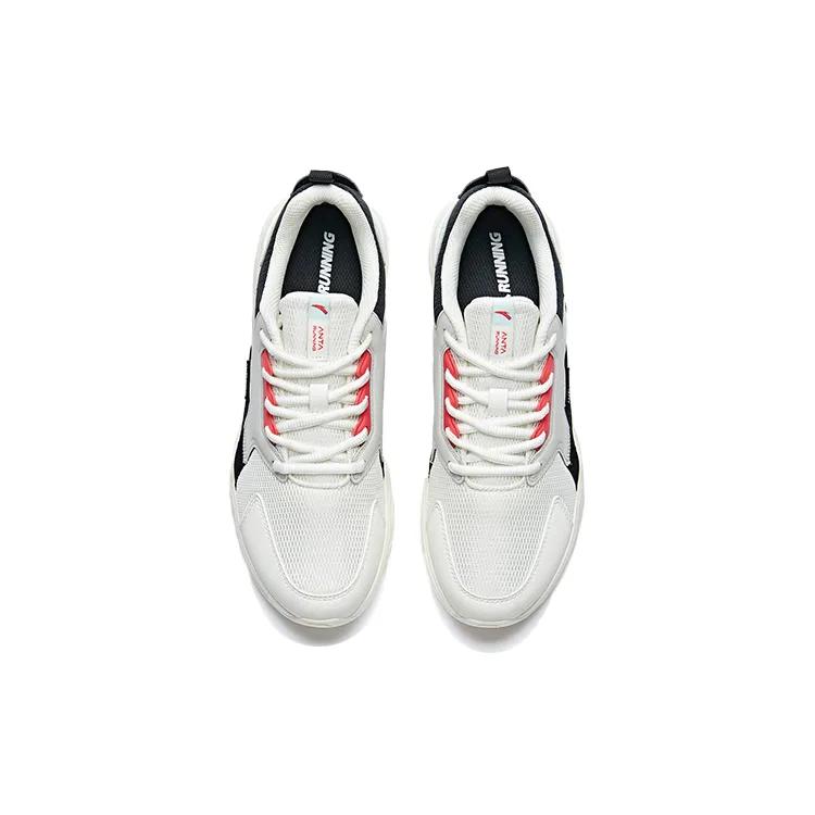 Anta Running Collection Low top Running Shoes Women's White Black Gray (Unisex) Running Shoes 121935524R 2