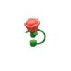 Dust Proof Cup Accessorie Silicone Flower Straw Toppers 2025 Straw Plug Cap for Stanley Cup