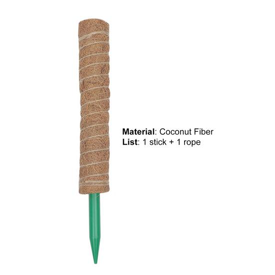 Eco-friendly Handmade Plant Grow Stake Coir Practical Moist-keeping Plant Climbing Stake for Garden