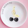 Bag Decoration Delicious Red Cherry Keychain Summer Fruits Cherries Pendant  Car Decoration