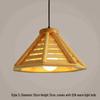 Zen Japanese Wood Pendant Light for Tea Rooms, Restaurants, Bedrooms, and Living Rooms