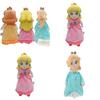 Super Mario Prinzessin Plüschpuppe Rosa Gelb Blau 25cm Weicher Kurzer Plüsch Maßgefertigt