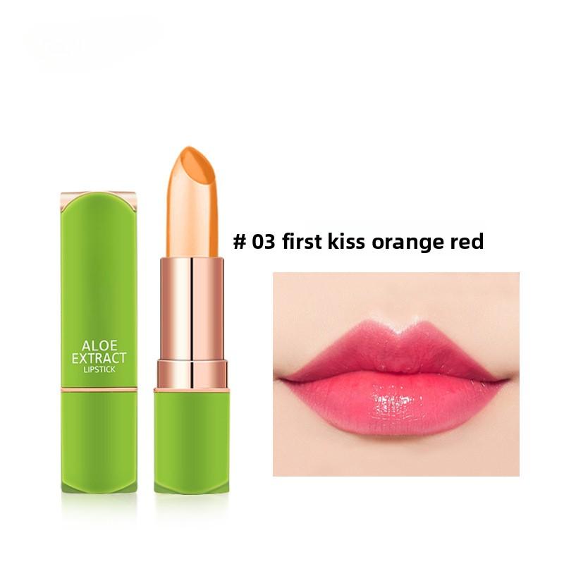 Aloe Vera Moisturizing Warm Color Changing Jelly Lipstick, Moisturizing Lip Gloss Lip Care Lip Care Lip Balm