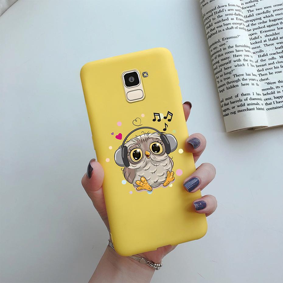 For Samsung J6 2018 Case J600F Soft Silicone Cute Love Heart Flower Cover For Samsung Galaxy J6Plus 2018 J6+ J6 Plus J610F Case