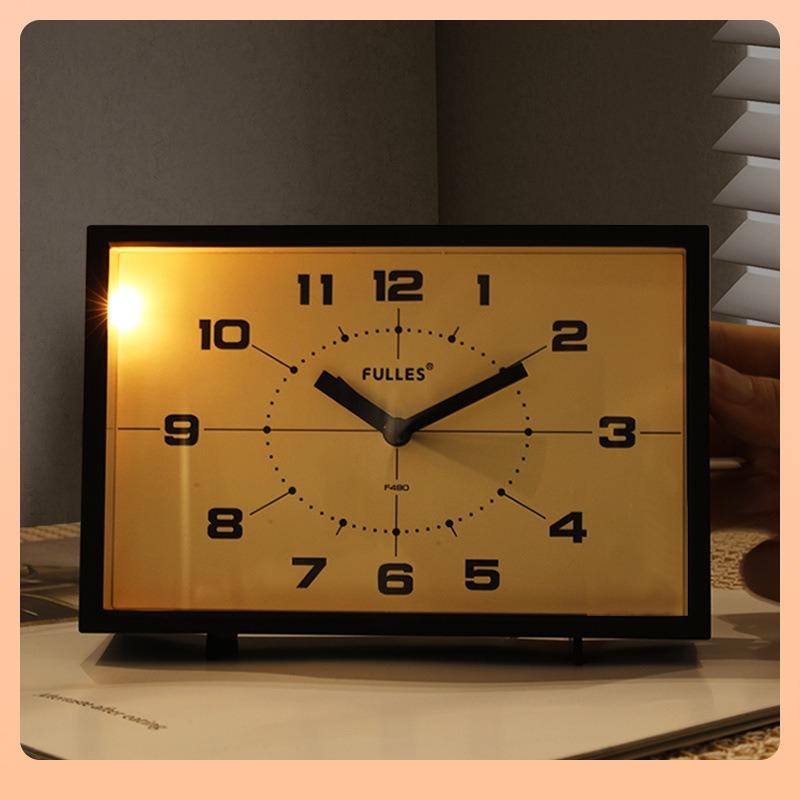 Simple Design Accessories Table Clocks Decoration Electronic Living Room Silent Desk Clock Digital Modern Home Decor