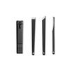 18-Piece Nail Care Kit - Clippers Cuticle Nipper Ingrown Toenail Pliers Pedicure & Manicure Tools for Home/Gift (Black)