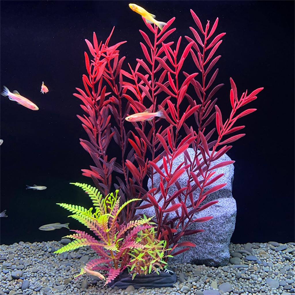 Fish Tank Landscaping Decoration, Fake Seaweed, Aquatic Plants, Plastic Flowers, Simulated Plants, Seaweed, Aquatic Products