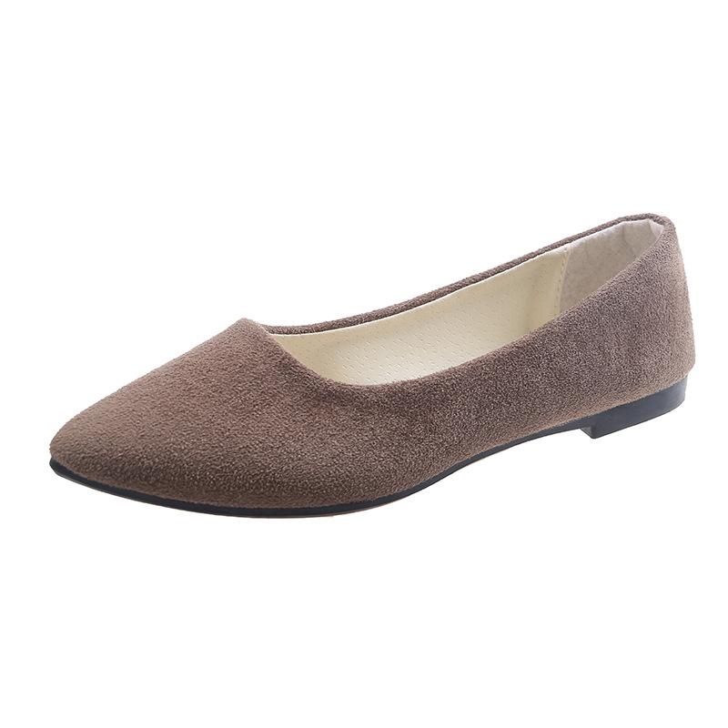 Moda damska Szpiczasty Nosek Mokasyny Baleriny Balet Casual Mieszkania Buty