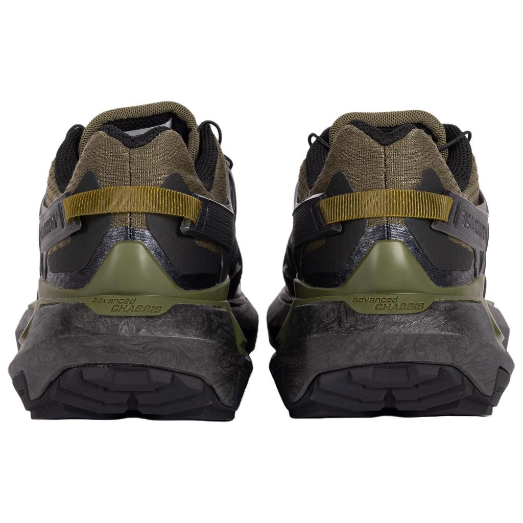 SALOMON XT PU.RE ADVANCED Mesh Low top Running Shoes Unisex Army Green 491034