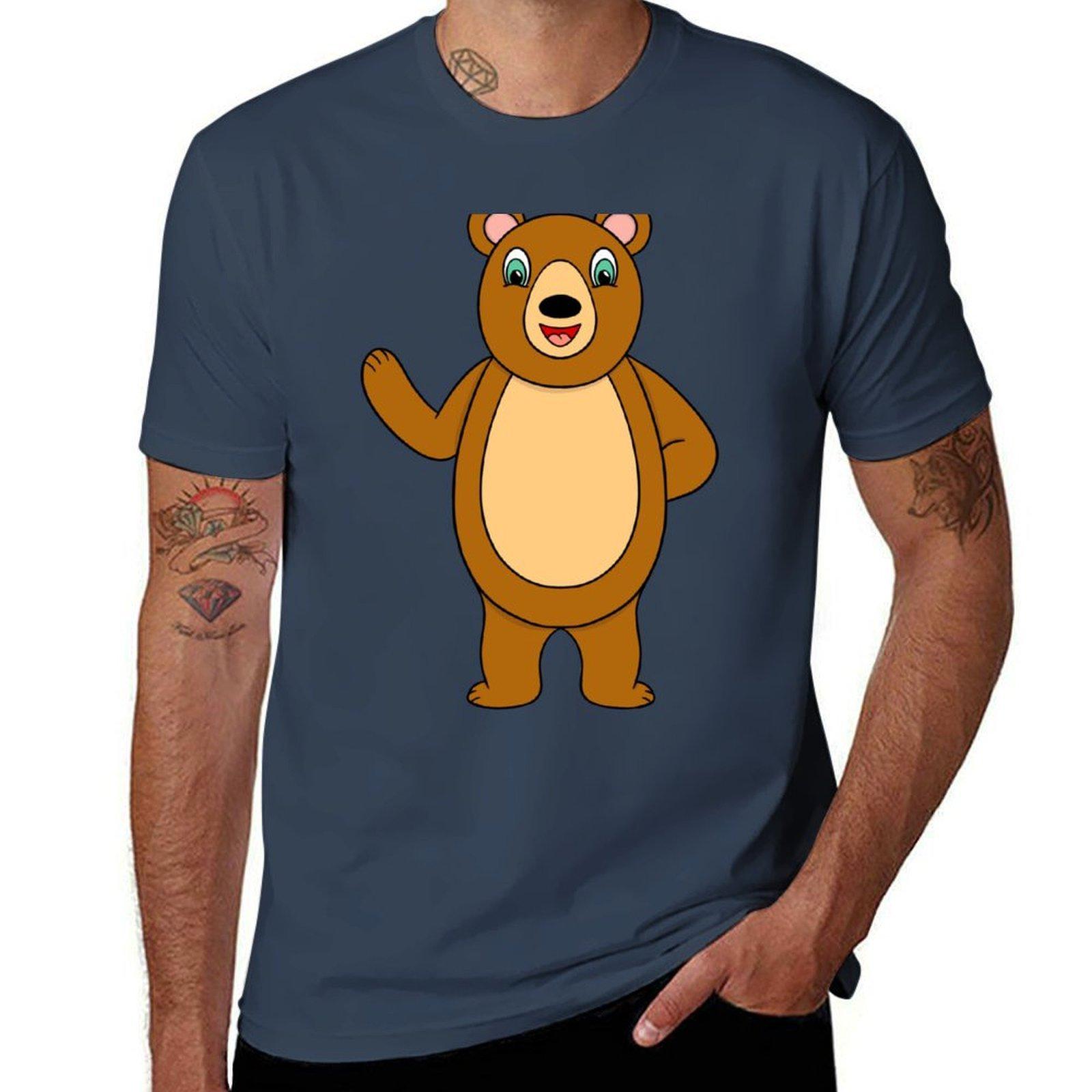Billy the Bear TShirt Plus Size Summer Casual TShirt S