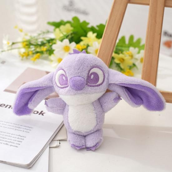 12cm Cartoon Doll Pendant PP Cotton Fully Filled Cute Alien Doll Plushie Ornament Soft Monsters Pendant Stuffed Animal Doll Toy Backpack Decor