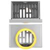 L-Shaped Structure Wall Drain Fits 2.95 Inch Pipe Corner Floor Drain Modern Floor Drain  Balcony